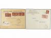 ✉ SIRIA. 1922-23. 5 covers from BEYROUTH to GERMANY diverse 
