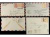 ✉ ARABIA SAUDI. 1950-55. Lot of 15 covers send to Egypt, Ita