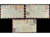 ✉ ARABIA SAUDI. 1950-55. Lot of 15 covers send to Egypt, Ita