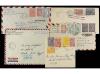 ✉ ARABIA SAUDI. 1950-55. Lot of 15 covers send to Egypt, Ita