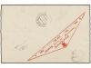 ✉ TONGA. Sg. 44, 45. 1913. VAVAU to BOSNIA. 3 d. and 4 d. on