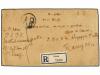 ✉ MALAYA. 1925. KLANG to RANGOON (Burma) franked on reverse 