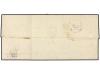 ✉ ESPAÑA. Ed. 52. 1862. SOBRADO a BETANZOS. 4 cuartos amaril