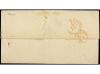 ✉ PUERTO RICO. 1872. PONCE a LONDRES. Marca de encaminador F