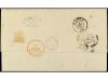 ✉ PUERTO RICO. Ant. 22 (4). 1872. SAN JUAN a CADIZ. 25 cts. 