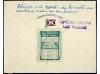 ✉ ESPAÑA. Ed. 822, 823. 1937. LAS PALMAS a LONDRES. 25 cts. 