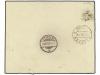 ✉ CUBA. Ed. 124/27 y 128f. 1893. HABANA a SUIZA. 1, 2, 2 1/2