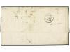 ✉ PORTUGAL. Sc. 31, 46. 1872 (Nov. 15). Cover from LISBON to