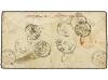 ✉ ANTILLAS DANESAS. 1865 (18 Junio). REMEDIOS (Cuba) a FRANC