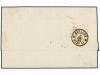 ✉ BELGICA. 1865. BRUXELLES to MADRID (Spain). Folded letter 
