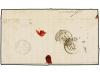✉ LEVANTE: CORREO FRANCES. 1875. PORT-SAID to FRANCE. Entire