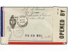 ✉ BAHRAIN. 1940. BAHRAIN to USA. 1/2 a., 1 a., 2 a. (2) and 