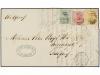 ✉ MAURICIO. 1868. MAURICE to SAIGON (Indochina). Entire lett
