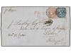 ✉ MAURICIO. 1871. MAURICE to LISBON. Folded letter franked w
