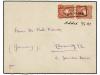 ✉ COSTA DE ORO. 1890. ADDAH to GERMANY. Envelope with German