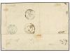 ✉ ARGENTINA. Sc. 24. 1865 (March 12). Entire letter from BUE