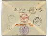 ✉ MARRUECOS. 1899 (April 30). Cover bearing embossed 5pf. gr
