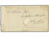 ✉ ARGENTINA. Sc. 12, 13 (2). 1868. SAN LUIS a MENDOZA. Envue