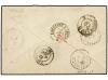 ✉ GUADALUPE. 1868 (april 2). Cover to FRANCE franked by Gene