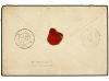✉ MAURICIO. 1867 (Sept. 18). Cover and complete contents wri