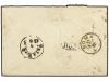 ✉ SUECIA. Mi. 7+21+23. 1872 (Aug. 6). Small envelope to ROME