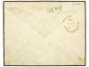 ✉ SAN KITTS-NEVIS. 1889. Envelope to LONDON franked by 4 p. 
