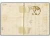 ✉ ALBANIA. 1870. Cover ex the Bianchi correspondence from VE