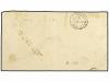 ✉ LAGOS. 1874 (7-Dec.). Envelope ex de "BAILEY" corresponden
