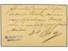 ✉ SALVADOR. Sc. 77. 1893. SANTA ANA a SUIZA. Entero Postal d