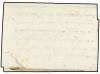 ✉ MEXICO. 1807 (19 Octubre). PUEBLA a VERACRUZ. Marca lineal