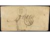 ✉ NEPAL. 1875? (Dec.). KATHMANDU to MATEHARE (India). Origin