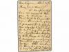 ✉ COLOMBIA. 1905. CARTAGENA a ALEMANIA. Entero Postal de 2 c