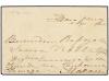 ✉ MACAO. 1882. LISBOA a MACAO. 5 reis negro, 25 reis bistre 