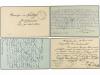 ✉ BOLIVIA. 1891-1917. 4 enteros postales de 1 ctvo. (2) y 2 