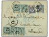 ✉ MARTINICA. 1893. ST. PIERRE a HOLANDA. Entero postal de 15