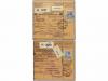 ✉ YUGOSLAVIA. 1925-27. NETHERLAND to BRNO. 4 PARCEL RECEIPS 