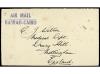 ✉ IRAN. Mi. 587, 590. 1929. Cover sent to GREAT BRITAIN. AIR