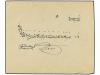 ✉ IRAN. 1903. 3 ch. pair with BAM negative strike on cover t