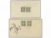 ✉ PORTUGAL. 1923. LONDON a LISBOA. 2 cartas circuladas con s
