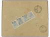 ✉ BULGARIA. Mi. 31 (2), 40 (4), 42, 43. 1897. SOPHIA to CANA