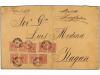 ✉ FILIPINAS. Ed. . Yv. 80(8),99. (1891 CA.). Carta certifica