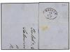 ✉ LEVANTE: CORREO AUSTRIACO. Ed. . 1869 [April 8]. Entire le