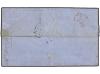 ✉ GRENADA: GRENADINAS. 1858 (Sept 25). Entire letter to LOND