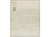 ✉ FRANCIA. Yv. 23. 1864. BAYONNE a ESPAÑA. 40 cts. naranja, 