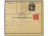 ¿ AUSTRIA. 1918. Parcel Card franked by 7 c. on 6 h. violet,