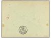 ✉ ZANZIBAR. 1900. Registered envelope to Grenoble franked '5