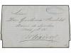✉ MEXICO. 1870. Entire to Mexico City franked, on reverse, (
