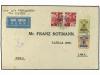 ✉ JAPON. 1939. Airmail envelope to Lima, Peru, franked 50s. 