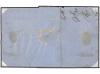 ✉ DINAMARCA. 1867 (June 1). Cover to London with three colou