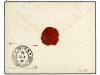 ¿ MONTENEGRO. (1893 CA). Delightful cover with printed 'Lega